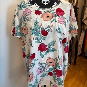 Van Heusen Floral Blouse, Size XXL